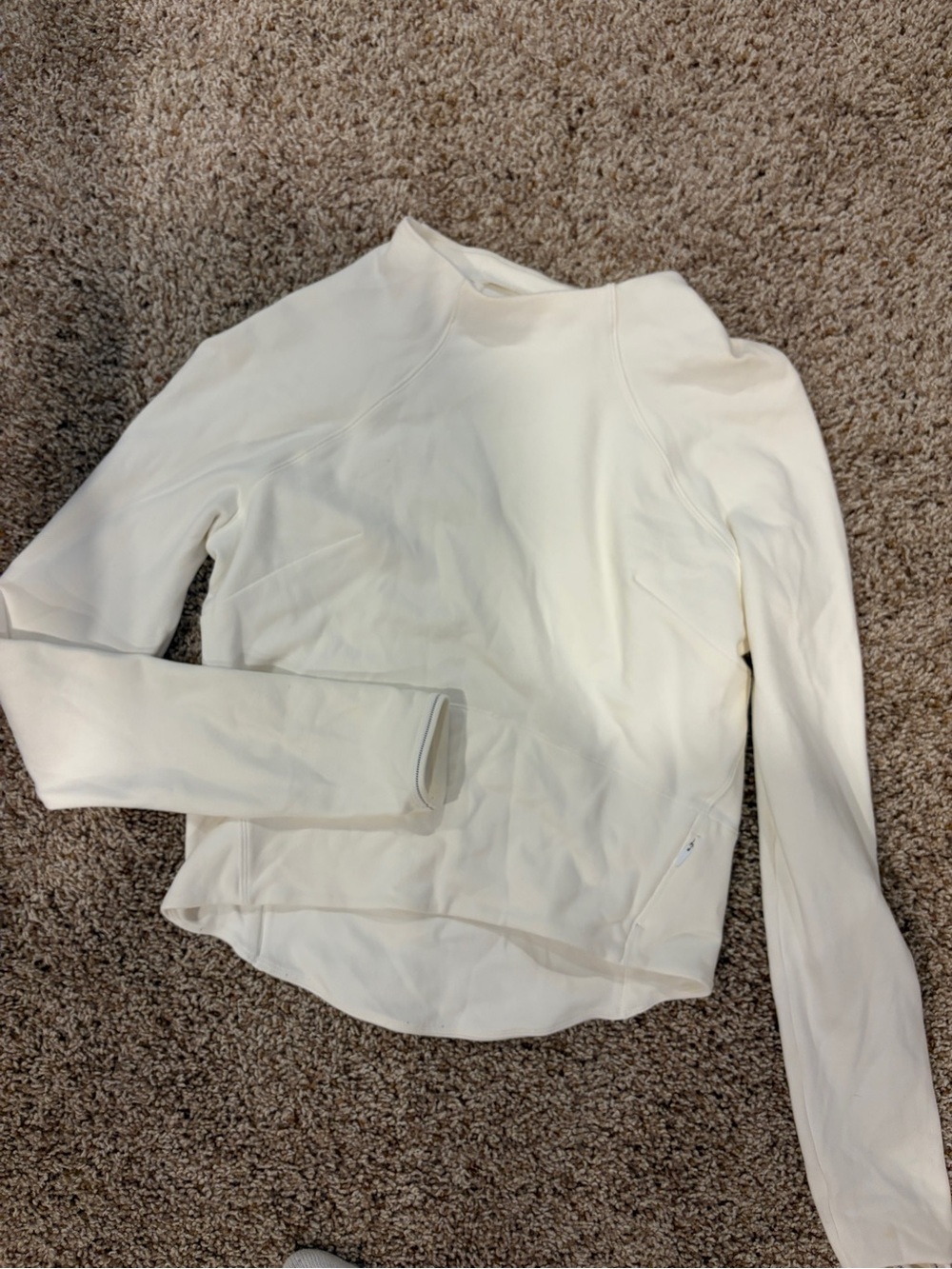 lululemon athletica White Long-Sleeve Pullover